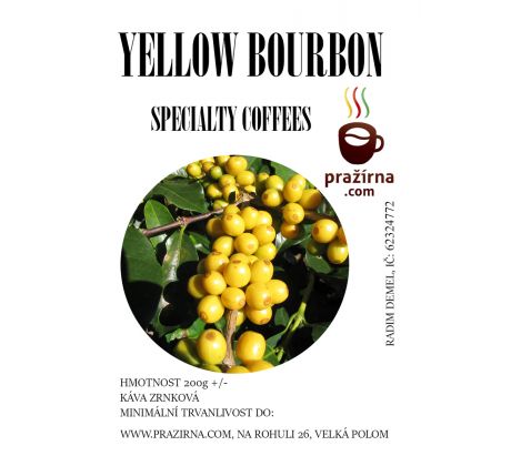 BRASIL BOURBON YELLOW SPECIALITY 1kg VO CENA NA ESHOPU