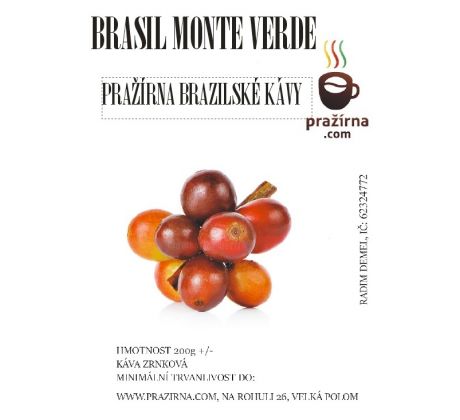 BRASIL MONTE VERDE 200G