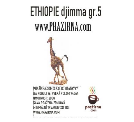 ETHIOPIE DJIMMA 16/17 0,5 kg